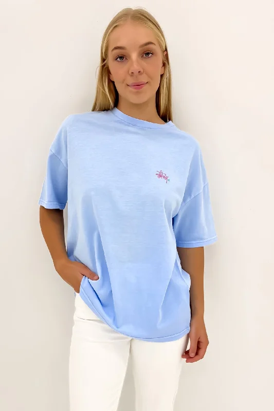 Graffiti Pigment Relaxed Tee Pigment Sky Blue