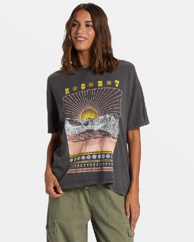 Roxy Paradise Peaks Tee-Phantom