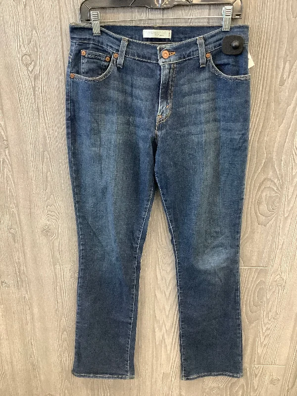 Jeans Boot Cut By Levis In Blue Denim, Size: 8