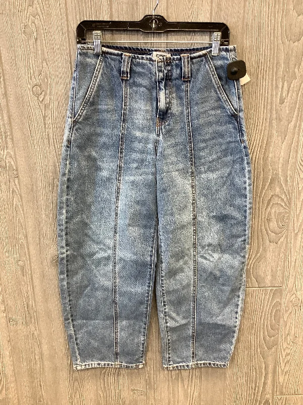 Jeans Cropped By Target In Blue Denim, Size: 2