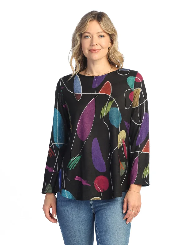 Jess & Jane "Frolic" French Brush Tunic Top - NB2-1984