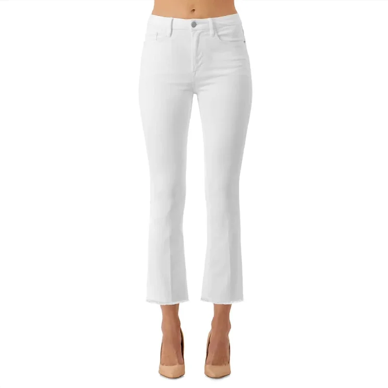 The Starlet Boot Cut In White