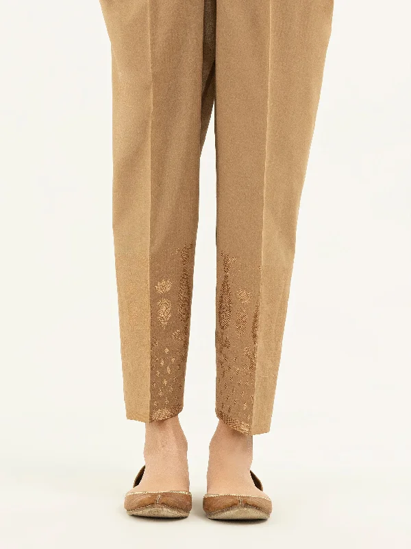 Jacquard Straight Trousers(Pret)