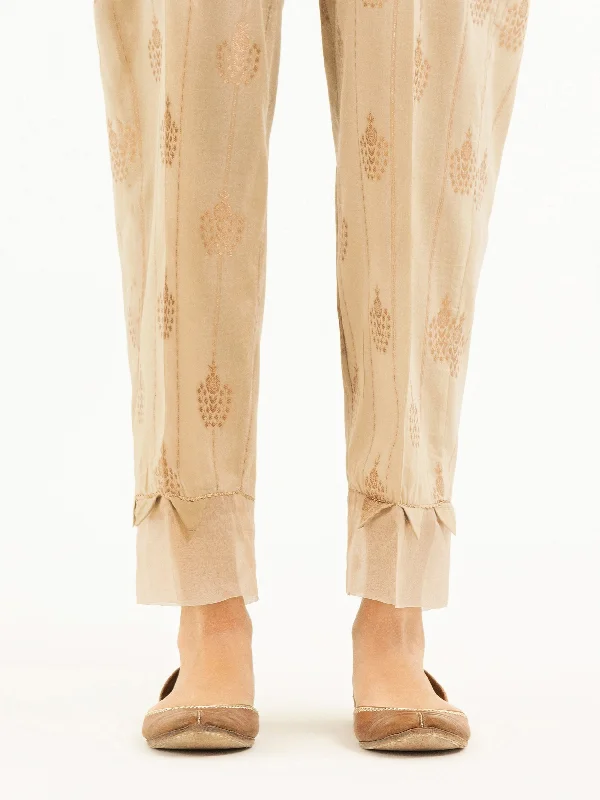 Printed Jacquard Trousers(Pret)