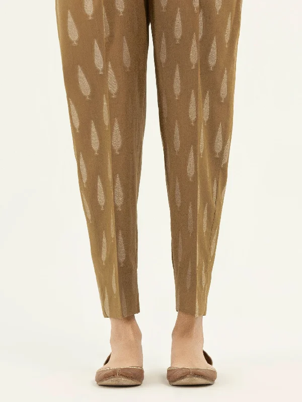 Printed Jacquard Trousers(Pret)