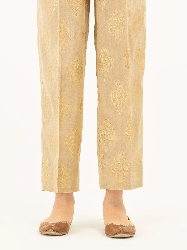 Printed Jacquard Trousers(Pret)