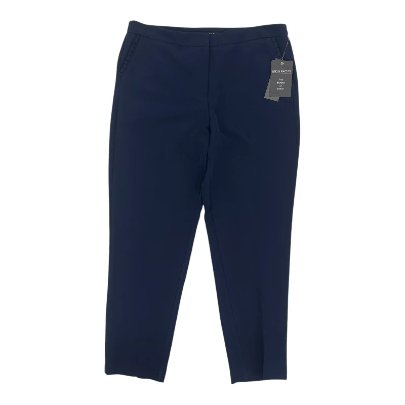 Pants Chinos & Khakis By Zac And Rachel In Blue, Size:10