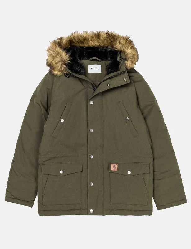 Carhartt-WIP Trapper Parka - Cypress Green/Black