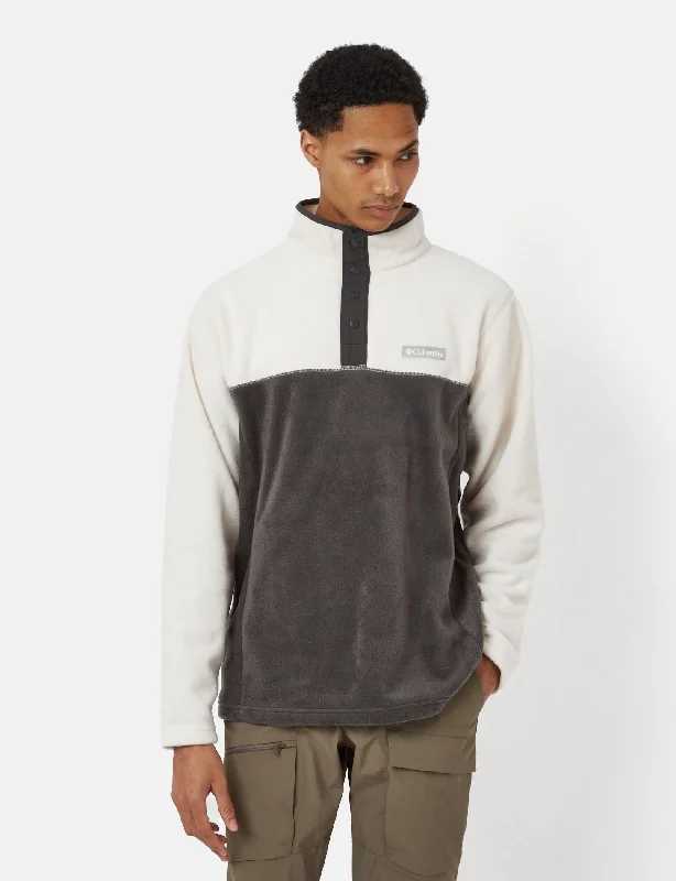 Columbia Steens Mountain��� Half Snap Fleece - Shark Grey/Chalk White