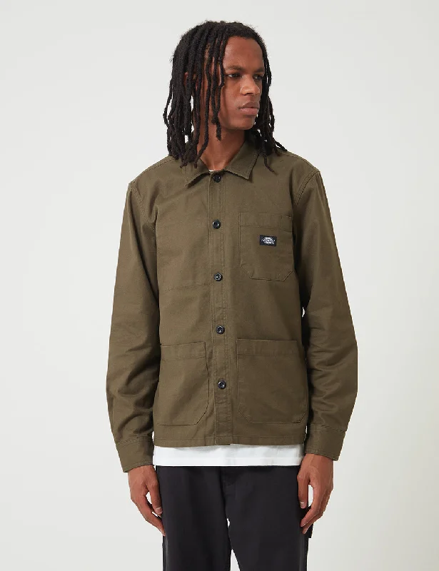 Dickies Caprock Over Shirt - Dark Olive Green