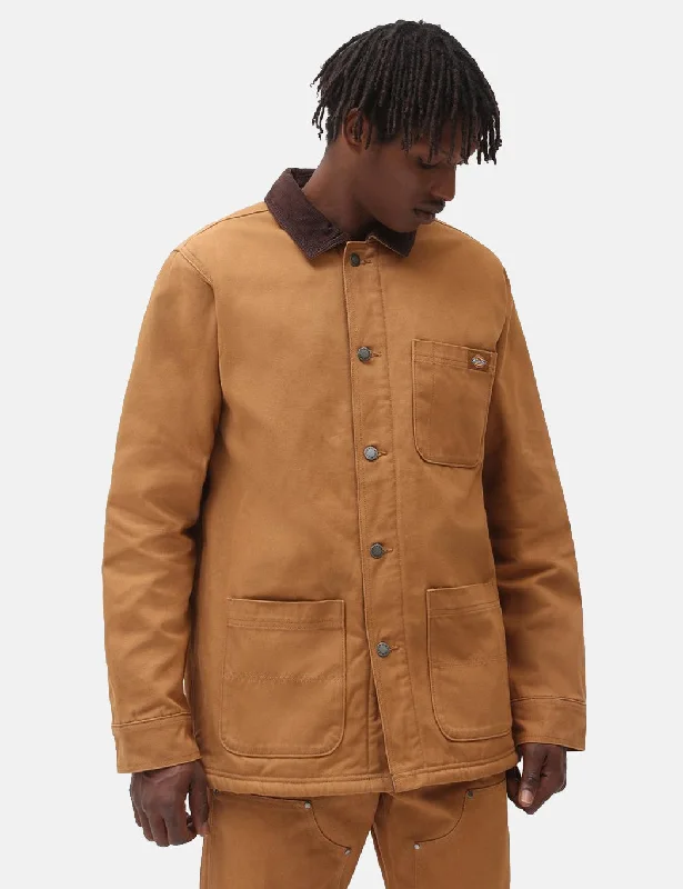 Dickies Duck Canvas Chore Coat - Brown Duck