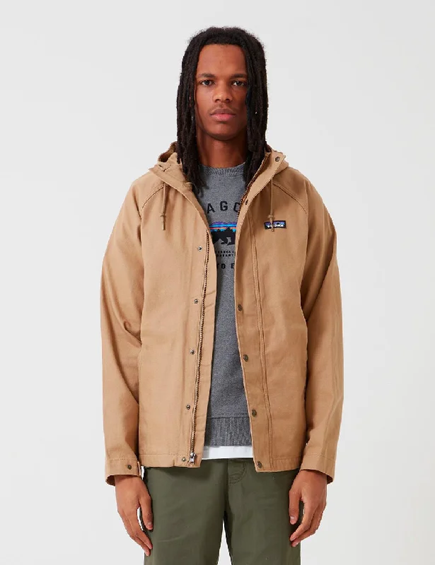 Patagonia Organic Cotton Canvas Jacket - Mojave Khaki