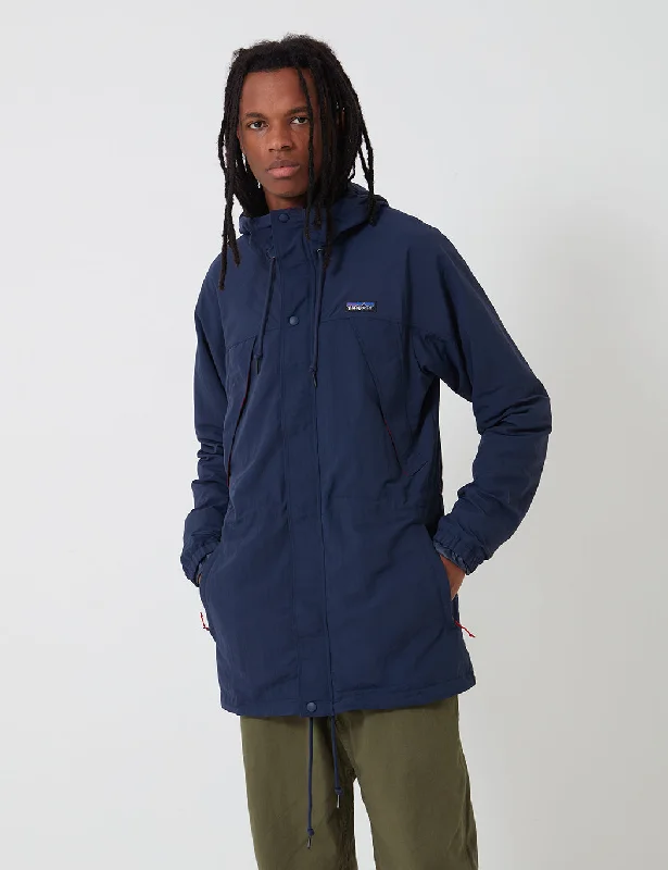 Patagonia Recycled Nylon Parka Jacket - New Navy Blue