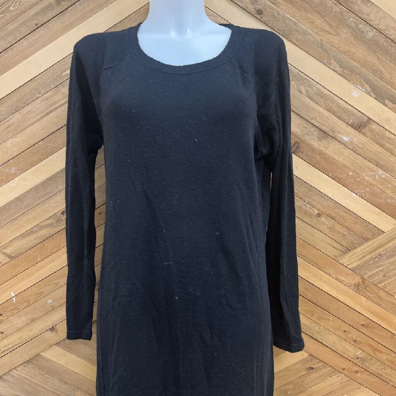 Smartwool - Women's Merino 250 L/S Dress: Black-women-XL