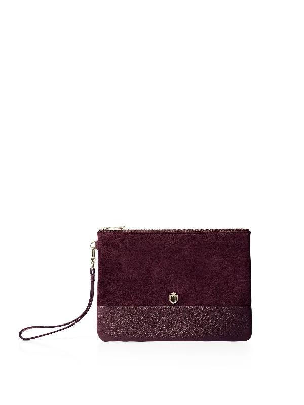 Highbury Clutch - Plum