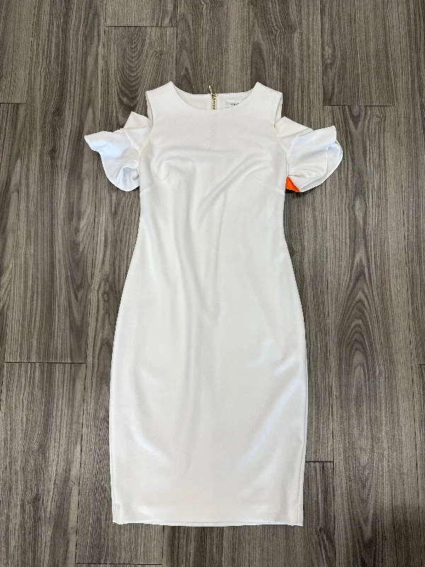 Dress Casual Midi By Calvin Klein  Size: 2