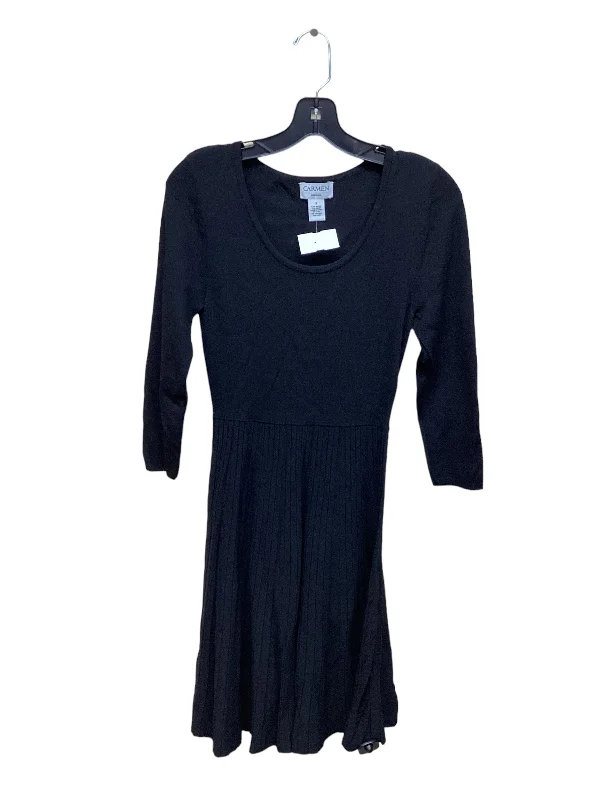 Dress Casual Midi By Carmen Marc Valvo  Size: S