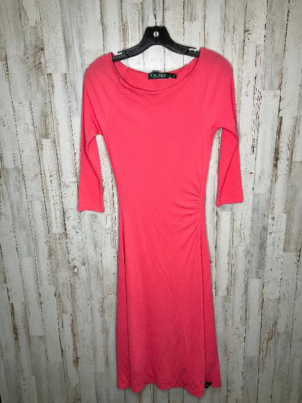 Dress Casual Midi By Lauren By Ralph Lauren  Size: Xs