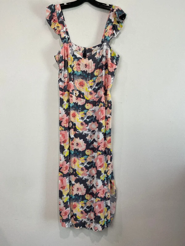 Dress Casual Midi By Loft  Size: L