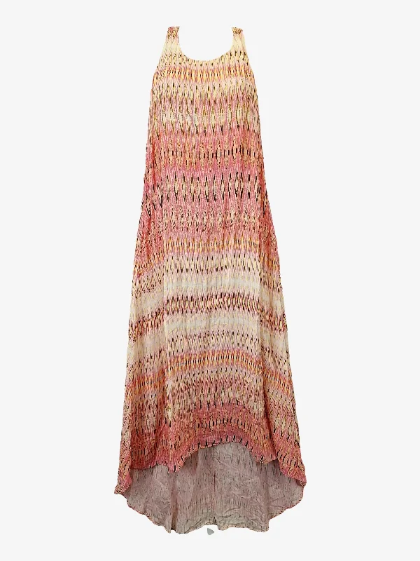 Witchery Bohemian Knot Back Maxi Dress Size 12