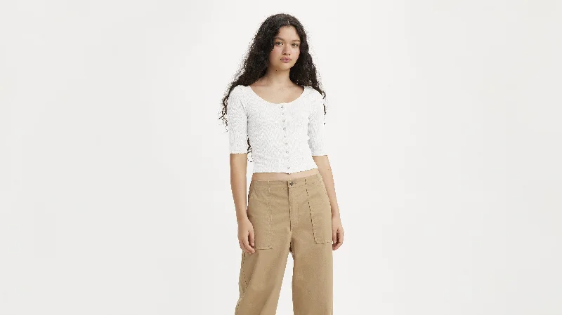 Levi's® Women's Dry Goods Pointelle Top