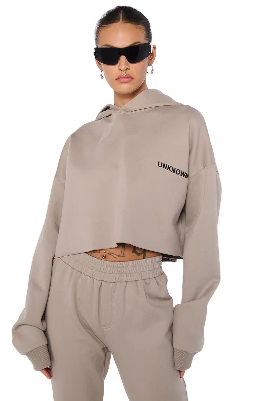 SOURCE UNKNOWN CROPPED SWEATSHIRT