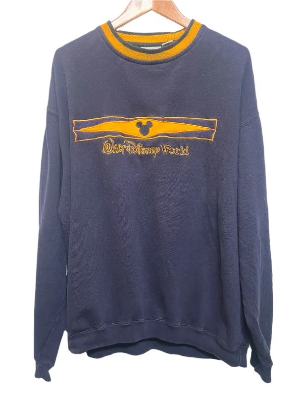 Walt Disney World Navy Sweatshirt (Size L)