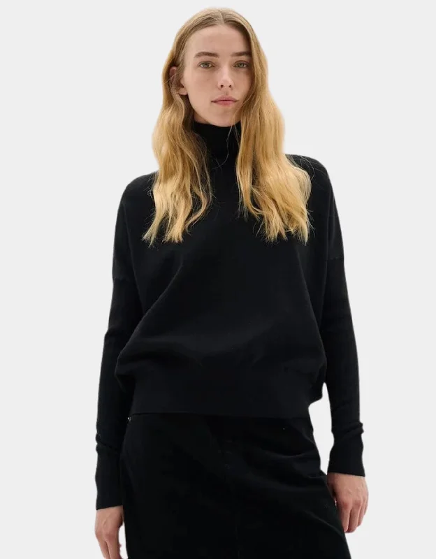 InWear Kellsie Turtleneck Sweater BLACK