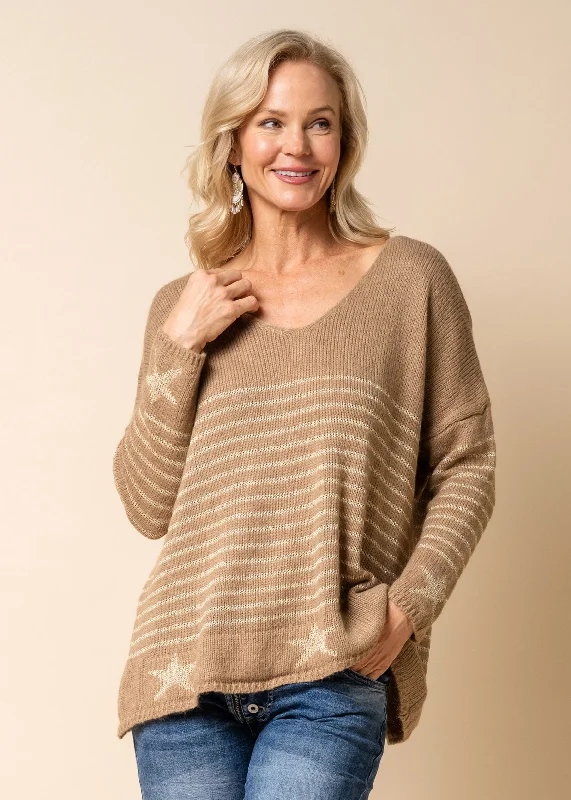 Hanna Knit Top in Desert