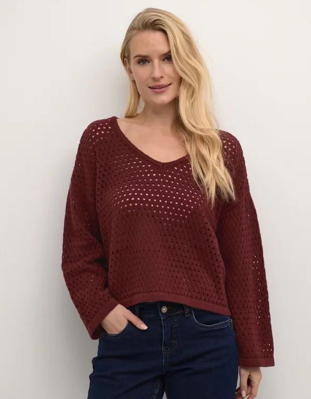 Wilow Knit Pullover RUM RAISIN